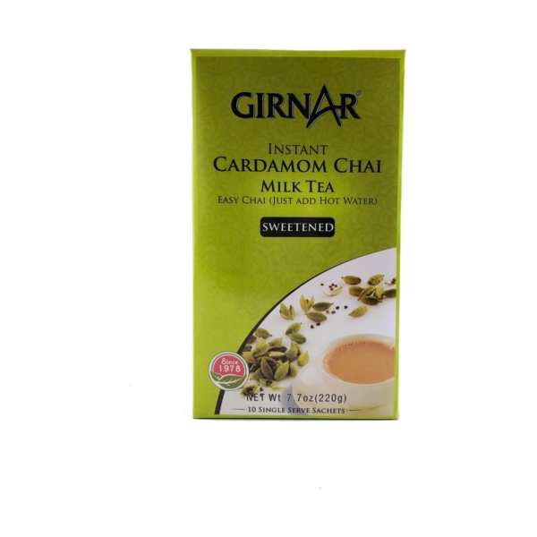 GIRNAR INSTANT MIX CARDAMOM CHAI 10 SACHETS
