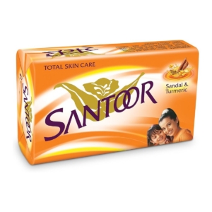 SANTOOR SANDAL TURMERIC 150G S