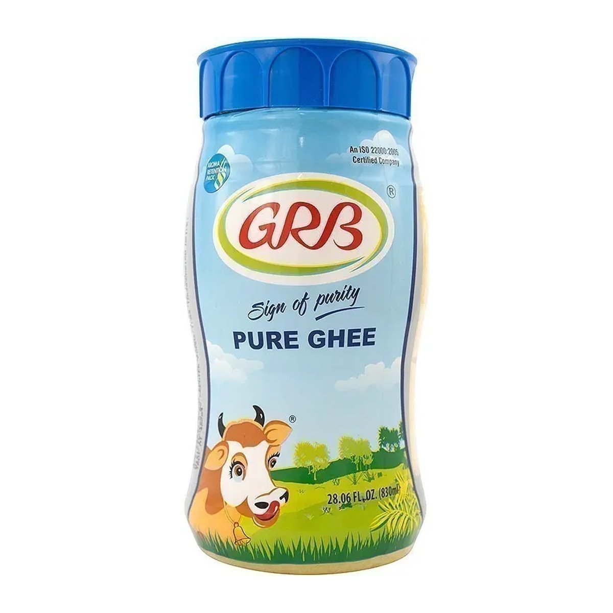 GRB PURE GHEE 830 ML JAR - Image 1