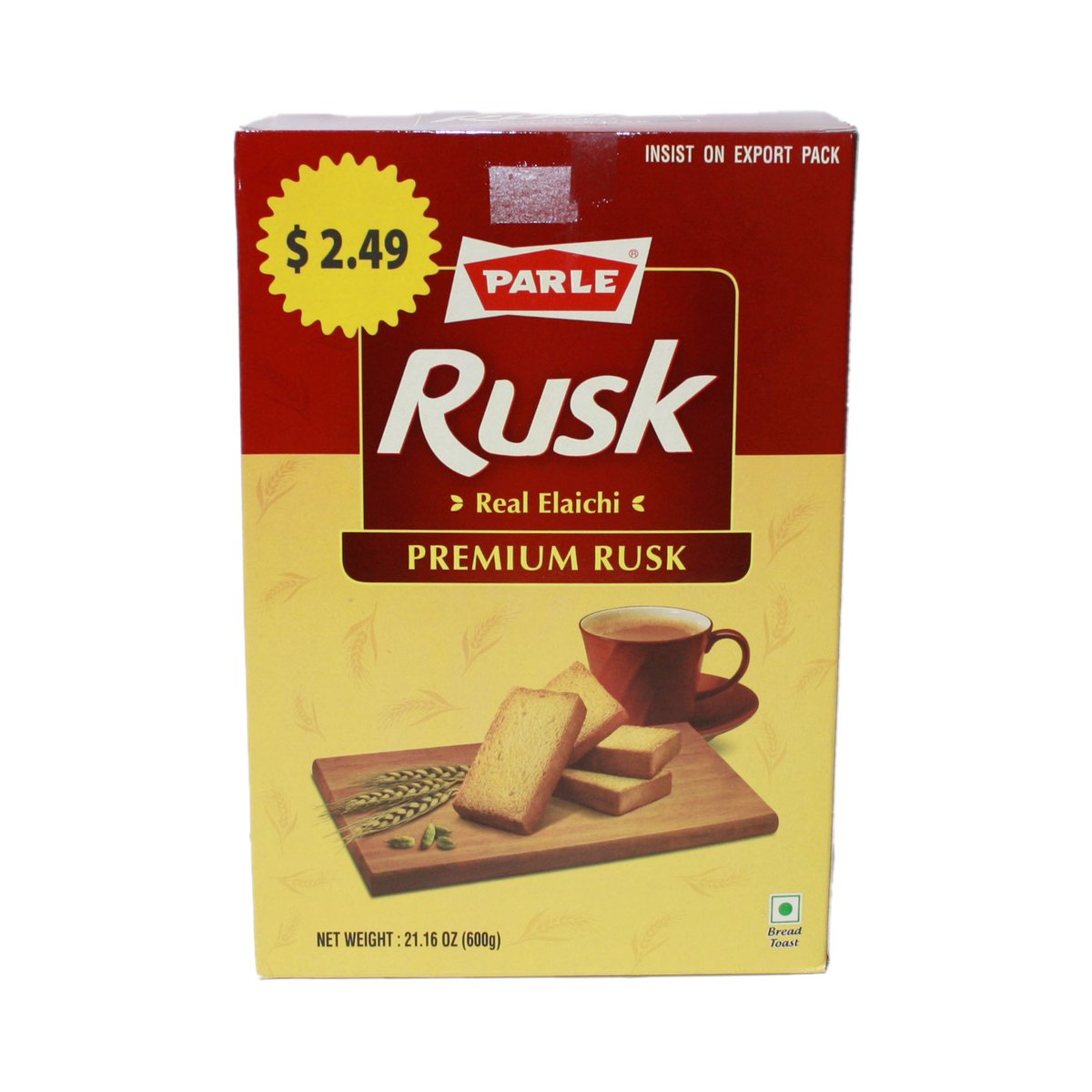 PARLE RUSK MILK 19.26OZ - Image 1