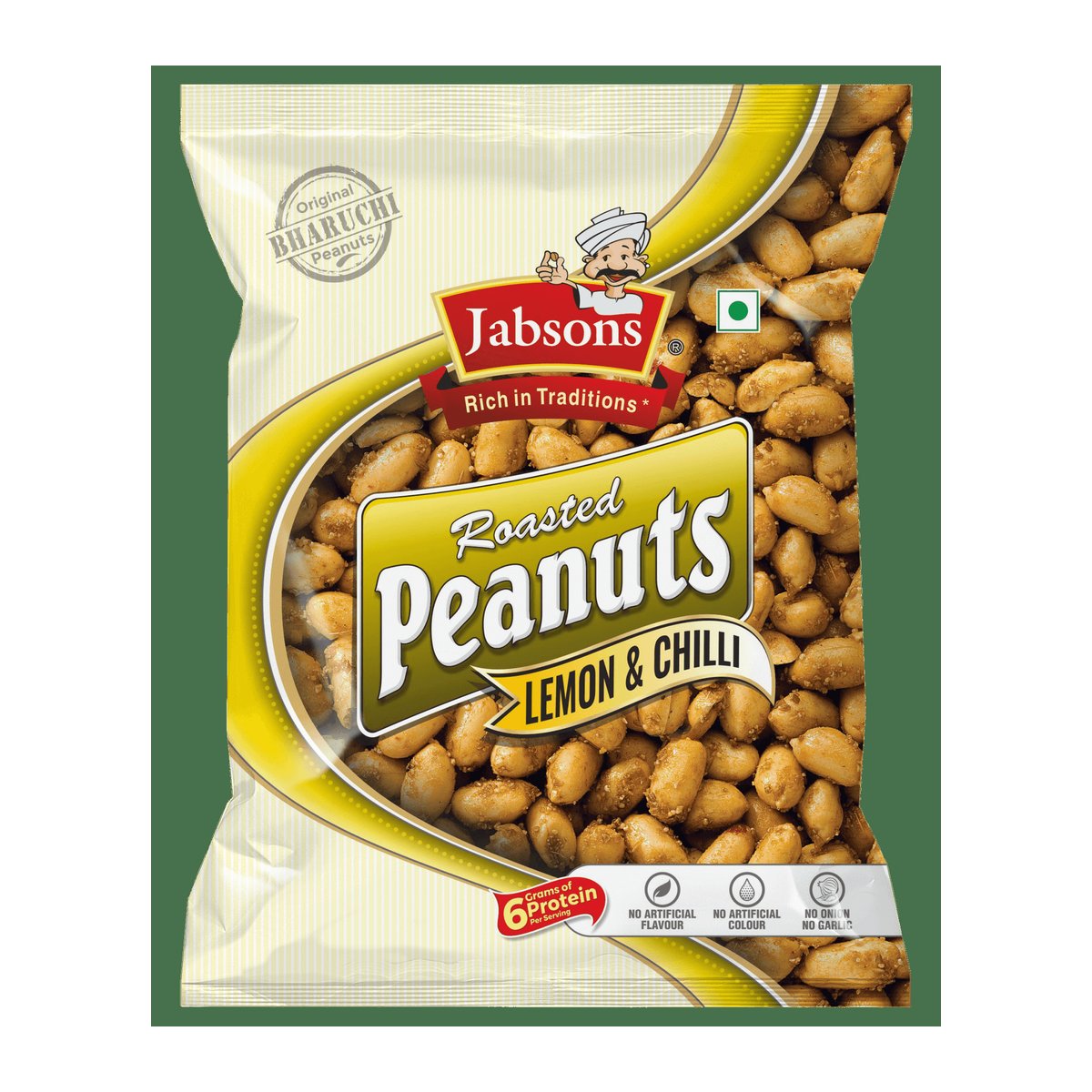 JABSON LEMON CHILLI PEANUTS 4.94OZ - Image 1