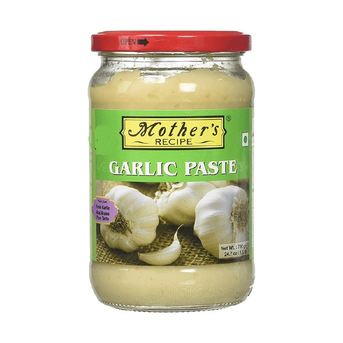 MOTHERS GARLIC PASTE 700GM - Image 1