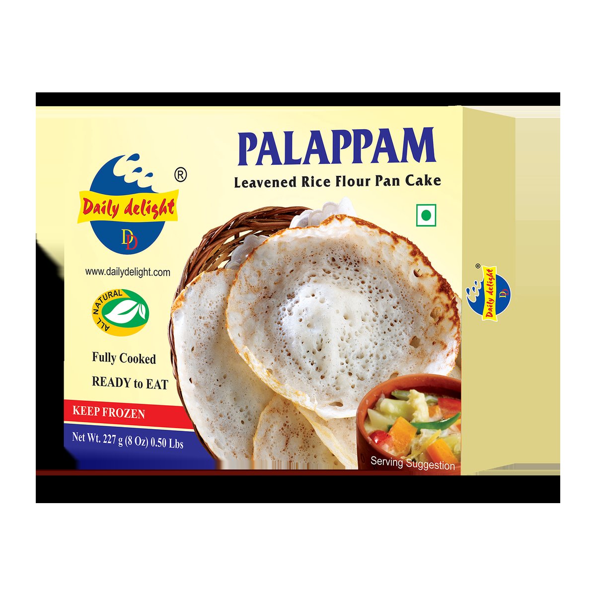 DAILY DELIGHT PALAPPAM 8 OZ - Image 1