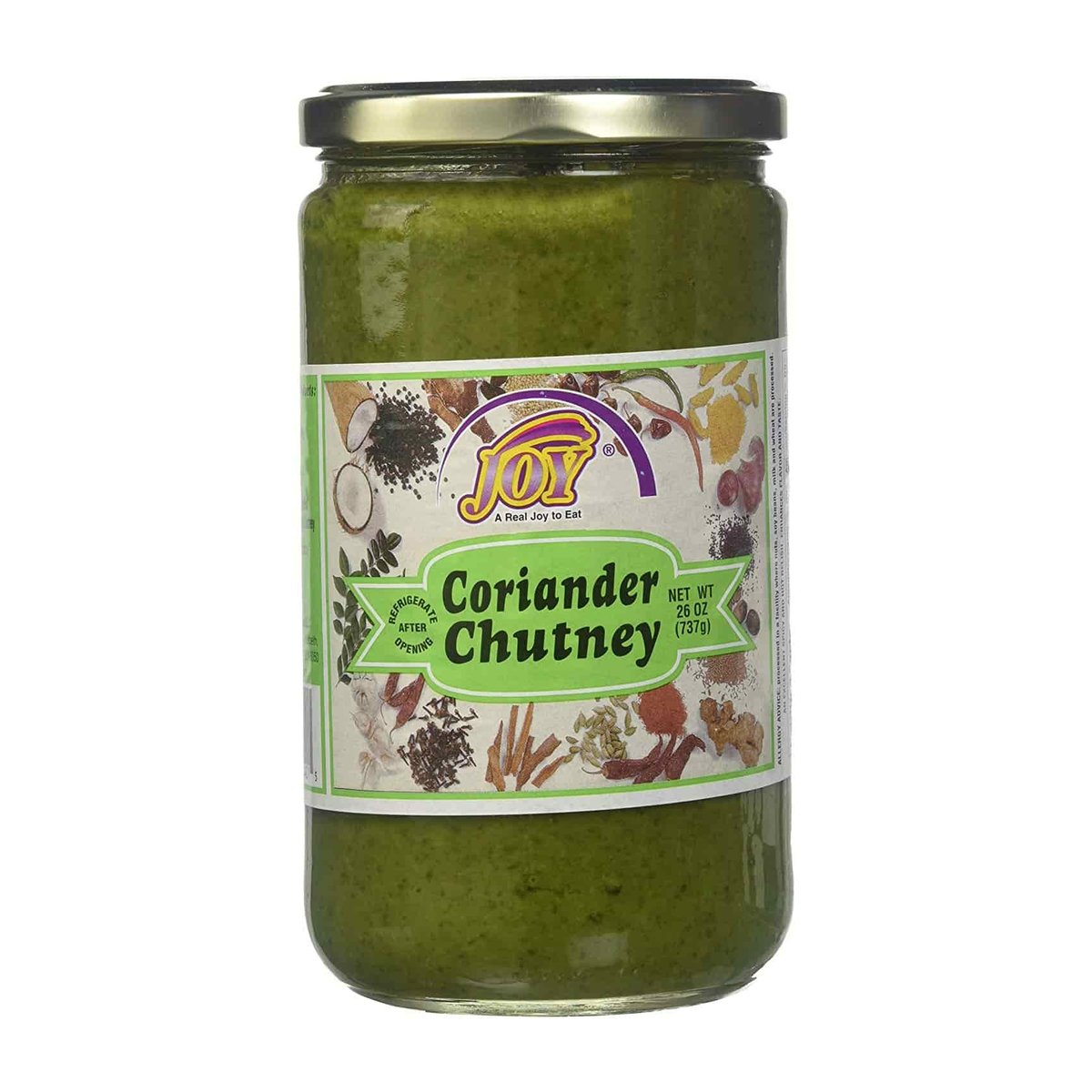 JOY CORIANDER CHUTNEY 8OZ - Image 1