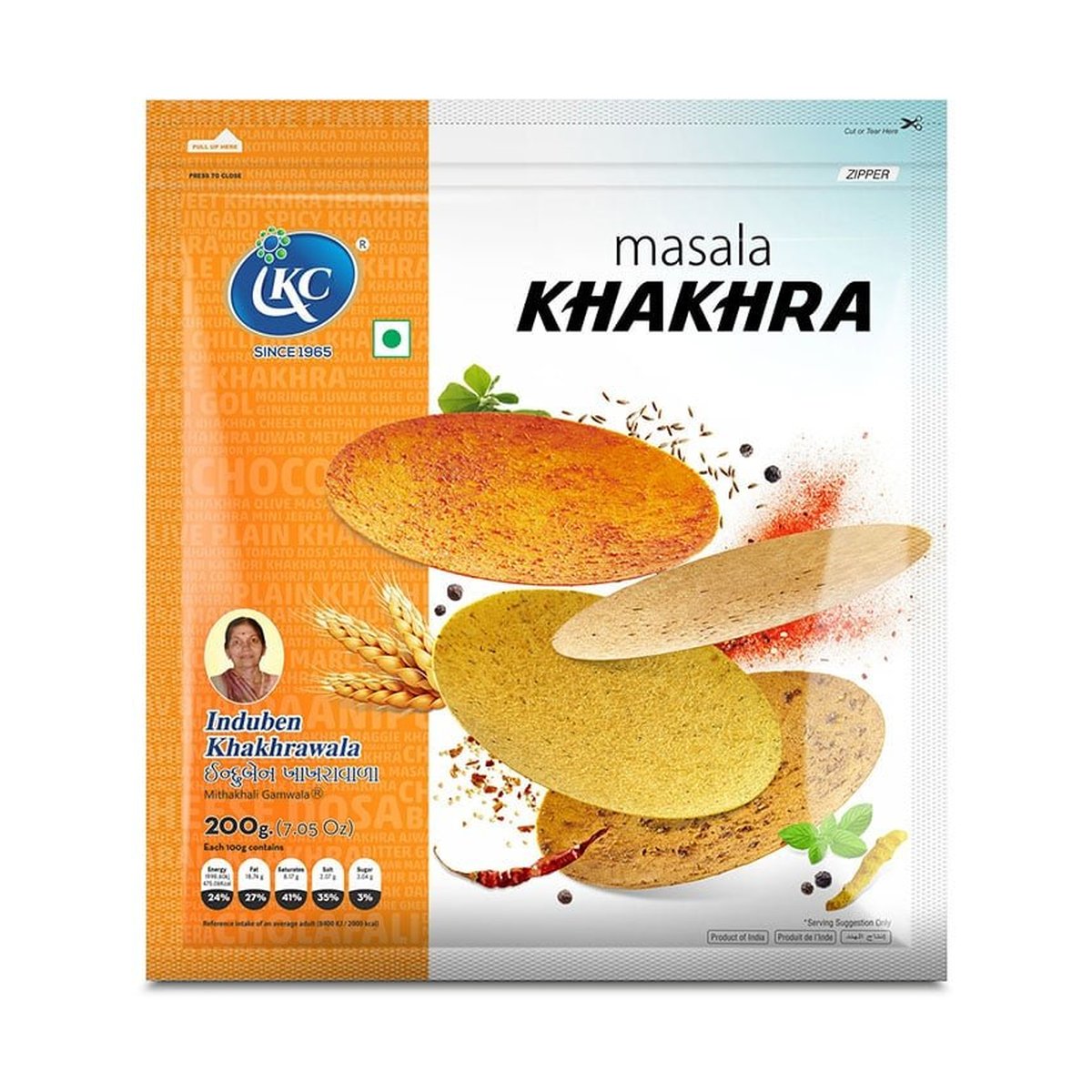 INDUBEN MASALA KHAKHRA - Image 1