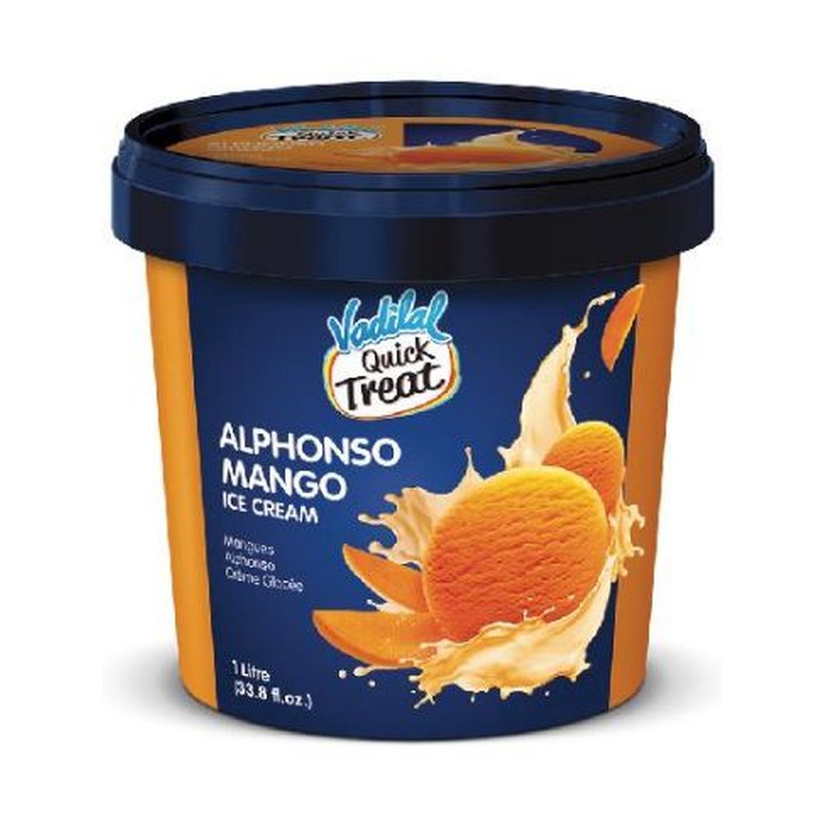 VADILAL ALPHONSO MANGO  1LT ICE CREAM - Image 1