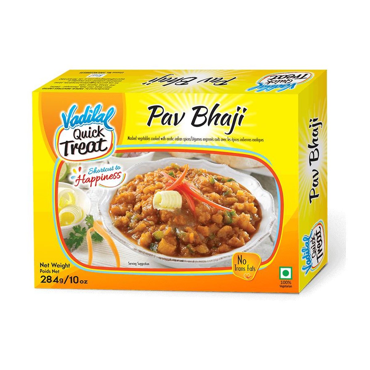 VADILAL PAV BHAJI 10OZ - Image 1