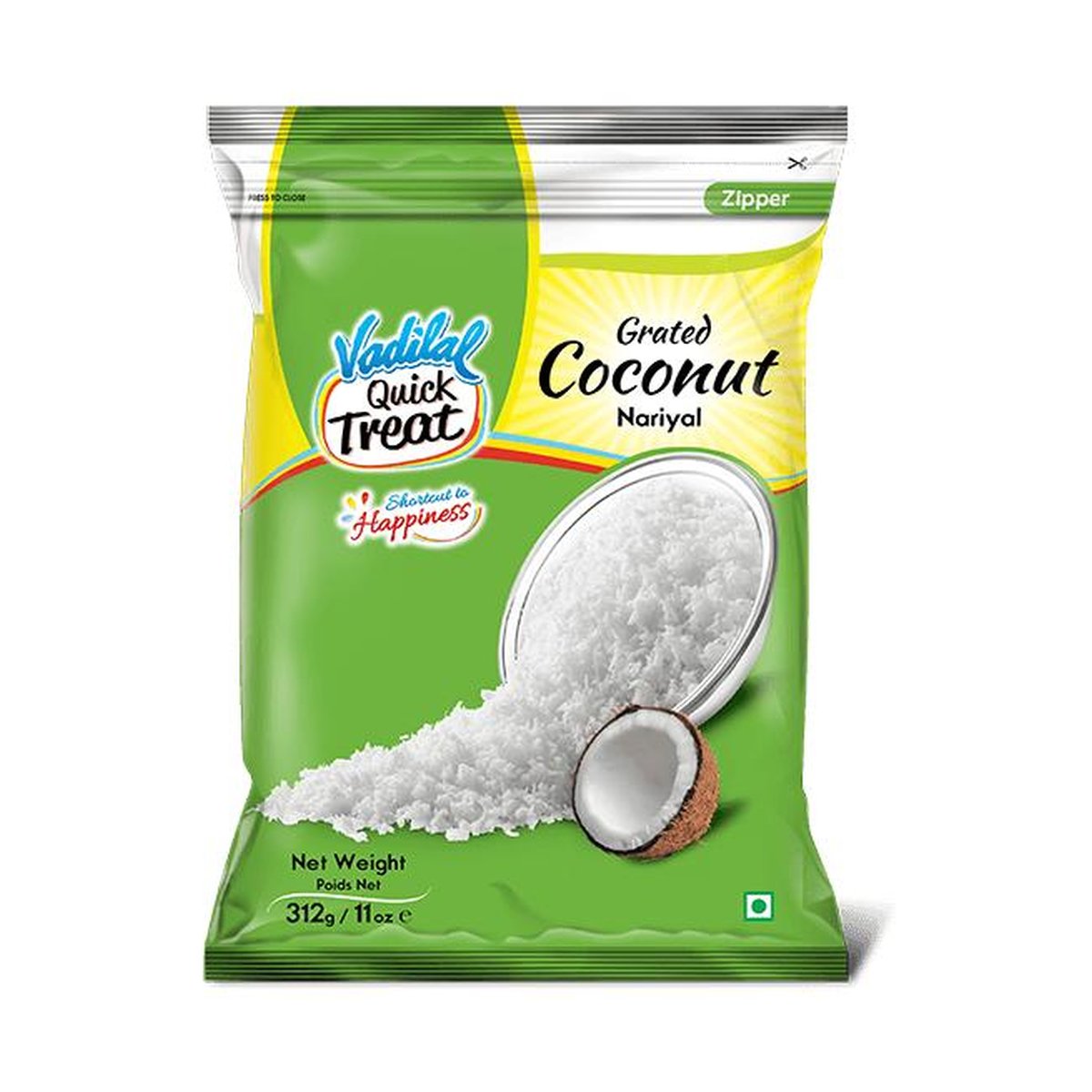 VADILAL GRATED COCONUT 11OZ - Image 1