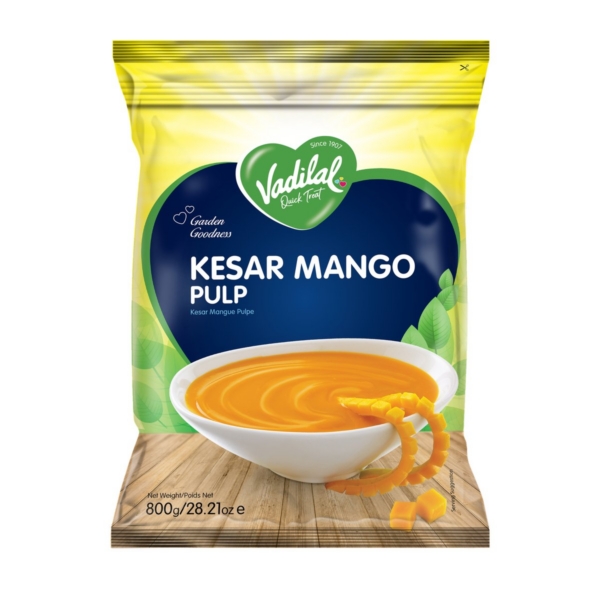 VADILAL KESAR MANGO PULP 800G