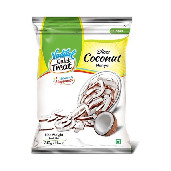 VADILAL SLICES COCONUT 11OZ