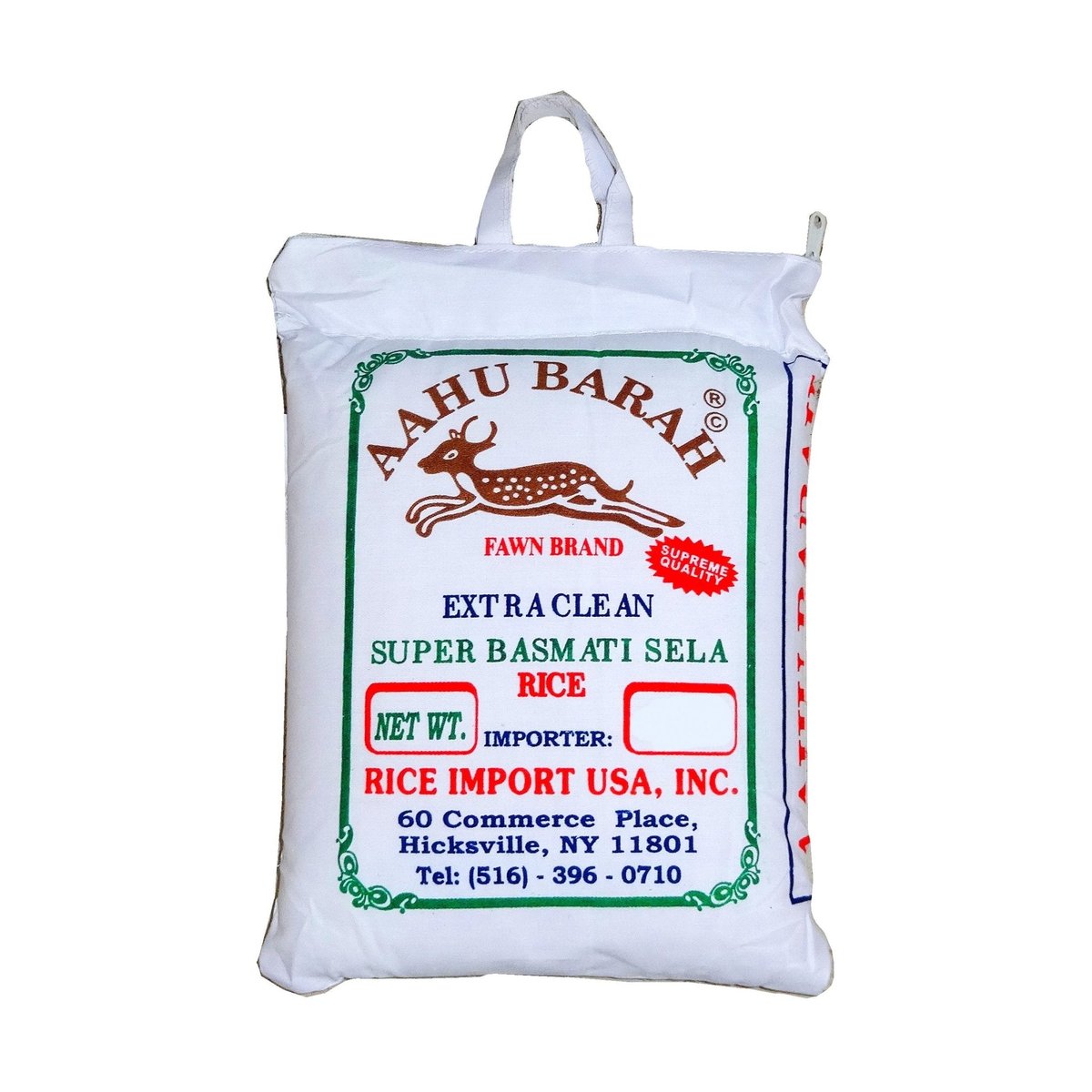 AAHU BARAH BASMATI RICE 10LB - Image 1