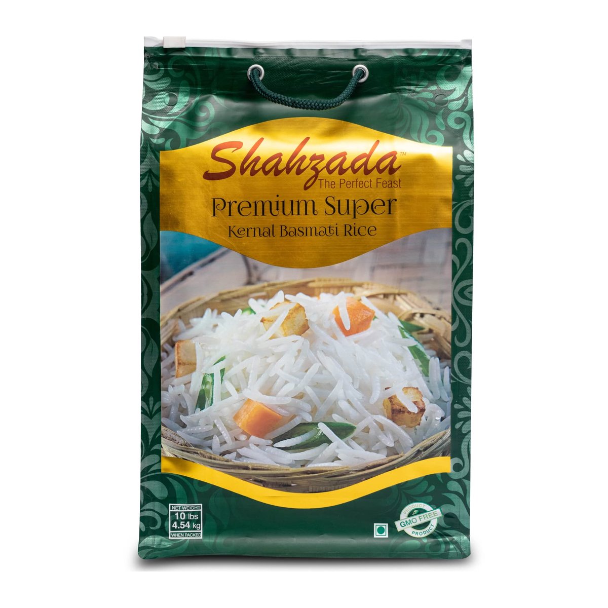 SHAHZADA SUPER KERNAL BASMATI RICE 10LB - Image 1