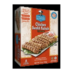 COLONEL KABABZ CHICKEN SEEKH KABABS 11OZ