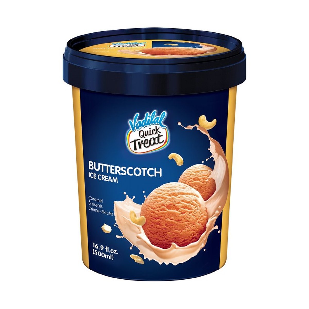 VADILAL BUTTERSCOTCH 500ML - Image 1