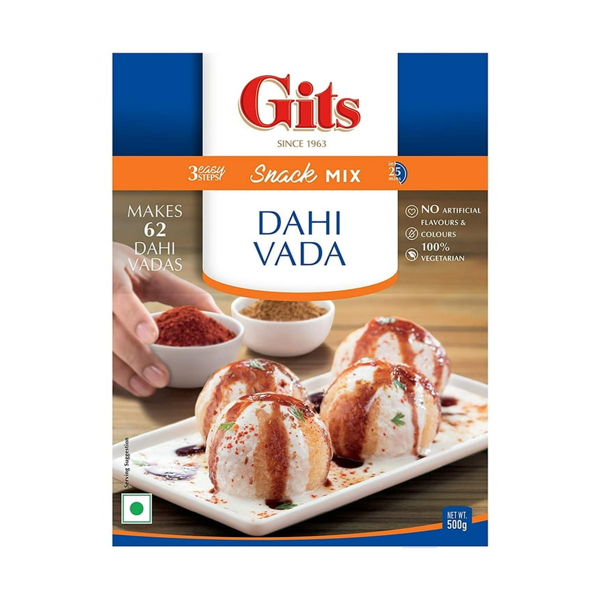 GITS DAHI VADA MIX 500GM - Image 1