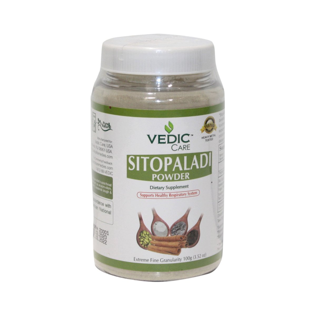 VEDIC SITOPALADI PWD 100G - Image 1