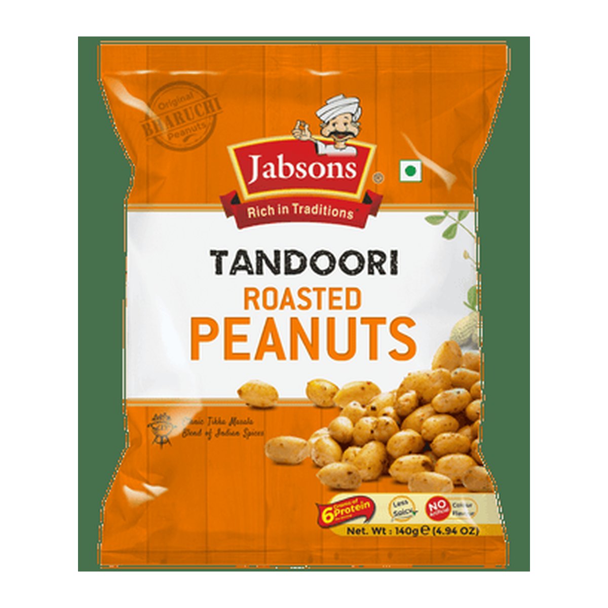 JABSONS TANDOORI PEANUT 4.94OZ - Image 1