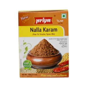 PRIYA NALLA KARAM 100G