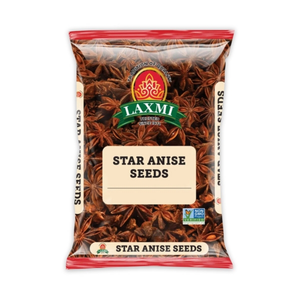 LAXMI STAR ANISE SEEDS (BADIYAN) 7 OZ