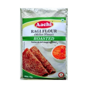 AACHI RAGI FLOUR ROASTED 1KG
