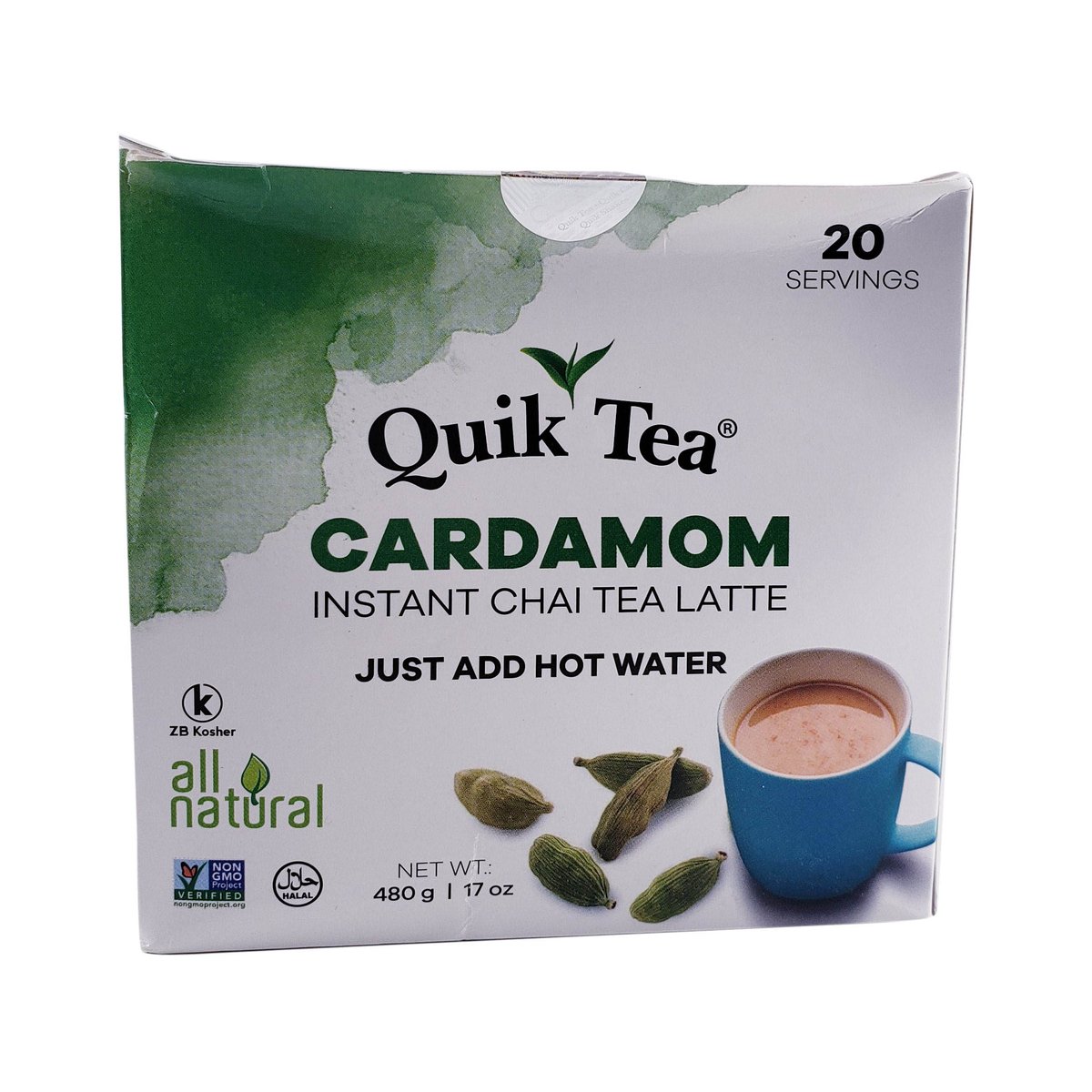 QUICK TEA  CARDAMOM  20 TEA BA - Image 1