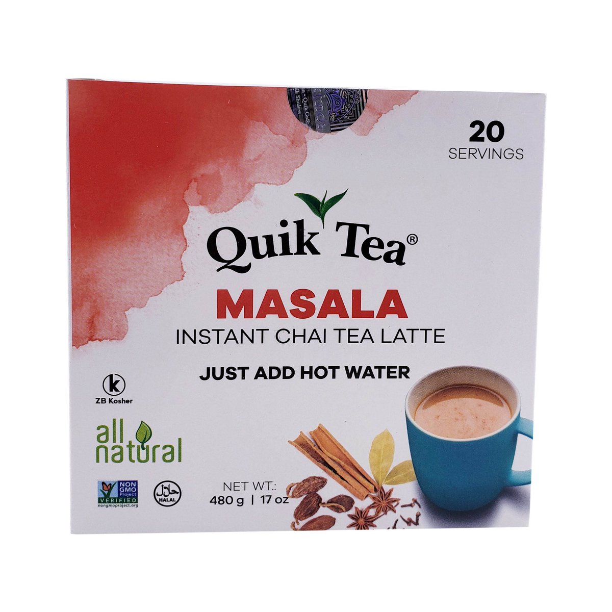 QUICK TEA  MASALA CHAI 17OZ 20 - Image 1