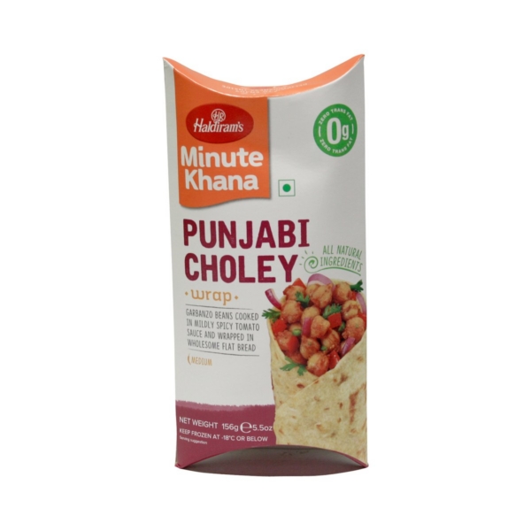 HALDIRAM DESI WRAPS PUNJABI CHOLEY 5.5OZ