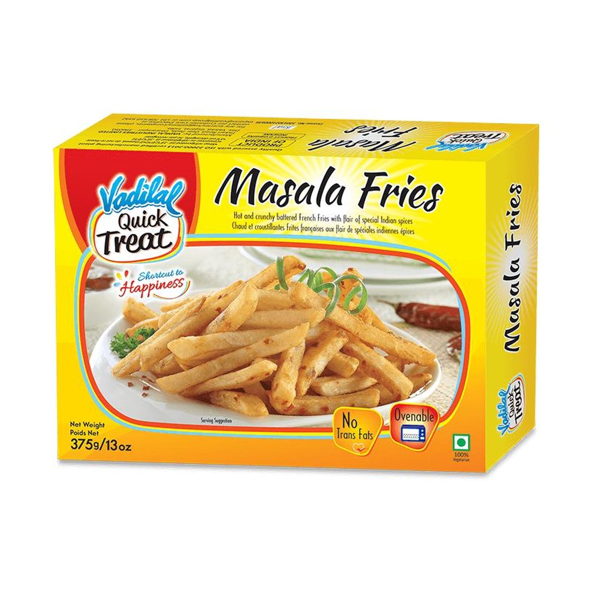 MASALA FRIES VADILAL 13OZ - Image 1