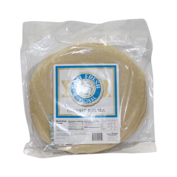ROTI FRESH ORIGINAL 12PC UNCOOKED