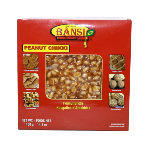 JABSON CHIKKI PEANUT GUD 400GM