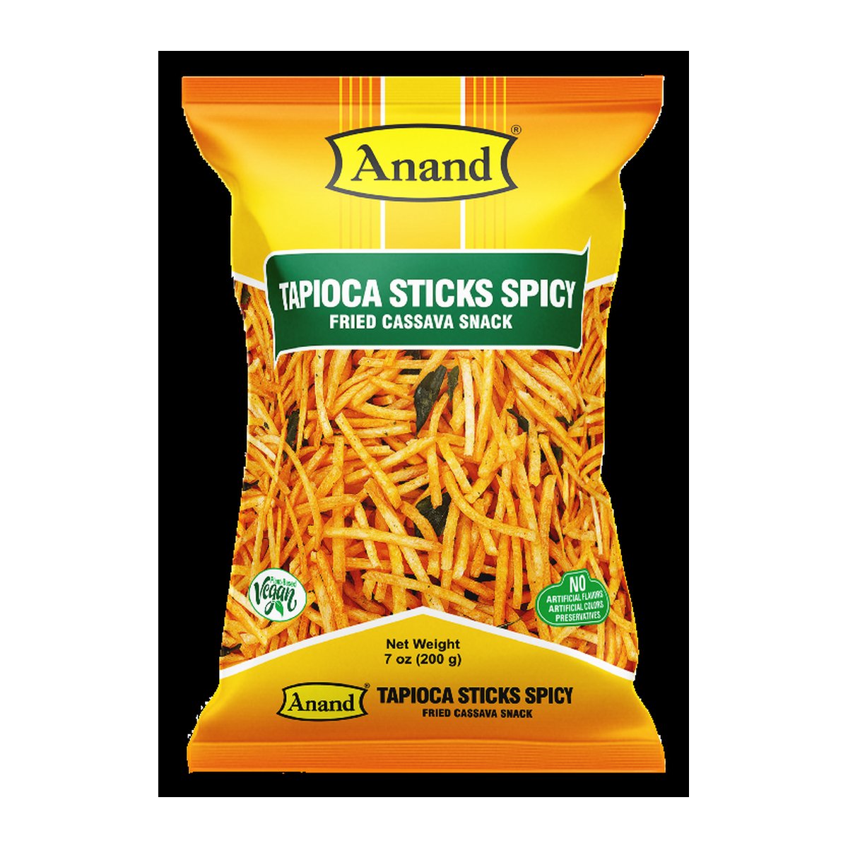 ANAND TAPIOCA STICKS-SPICY 7OZ - Image 1