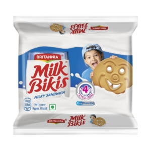 BRITANNIA MILK BIKIS SANDWICH BISC