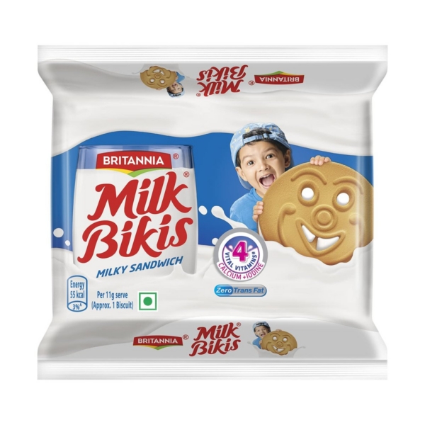 BRITANNIA MILK BIKIS SANDWICH BISC