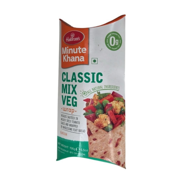 DESI WRAPS CLASSIC MIX VEG HALDIRAM