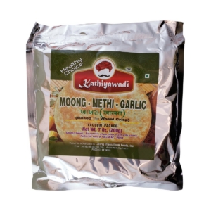 KATHIYAWADI MOONG METHI GARLIC