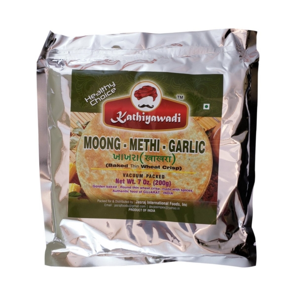 KATHIYAWADI MOONG METHI GARLIC