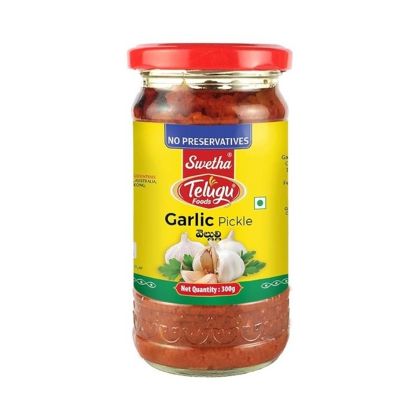 GARLIC PICKLE 300G TELUGU