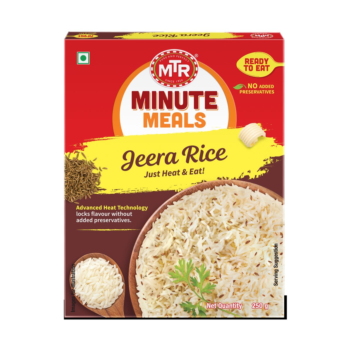 MTR JEERA RICE 250GM - Image 1