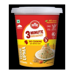 MTR VEGETABLE UPMA CUP 80G