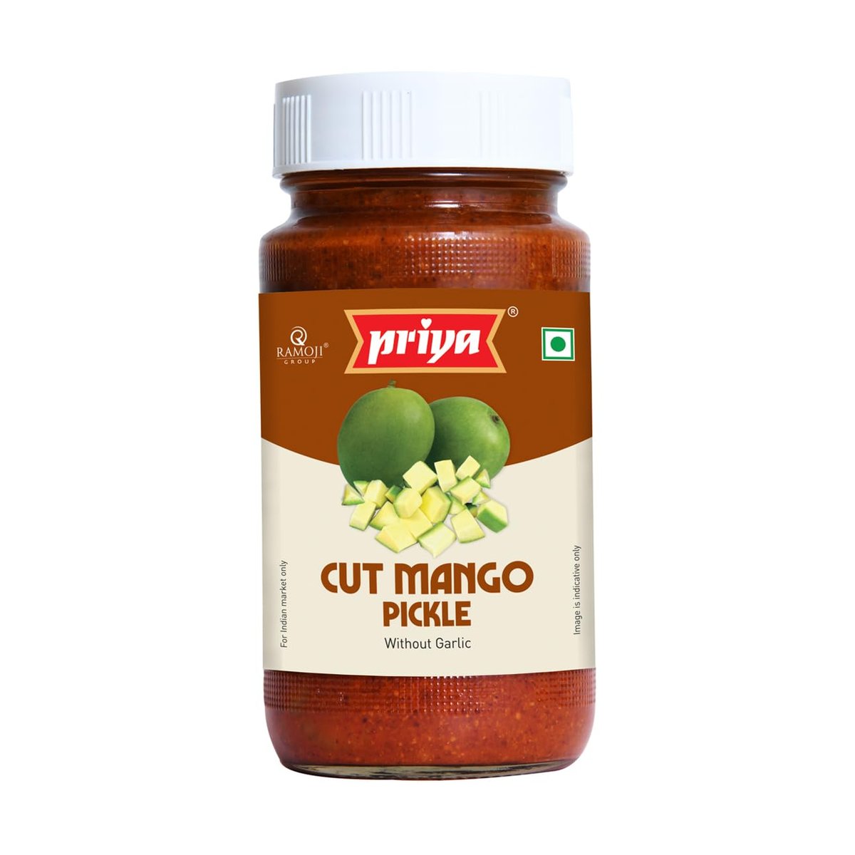 CUT MANGO PKL NO GARLIC 300G TELUGU - Image 1