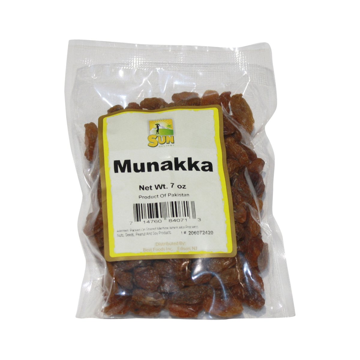 SUN MUNAKKA (RAISIN) 7OZ - Image 1