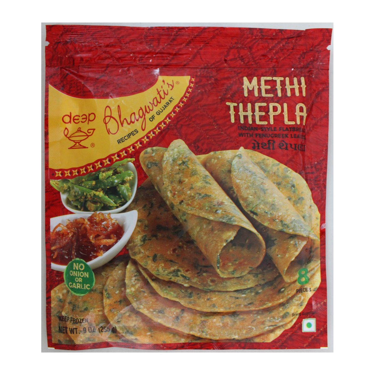 BHAGWATI METHI THEPLA 9OZ - Image 1