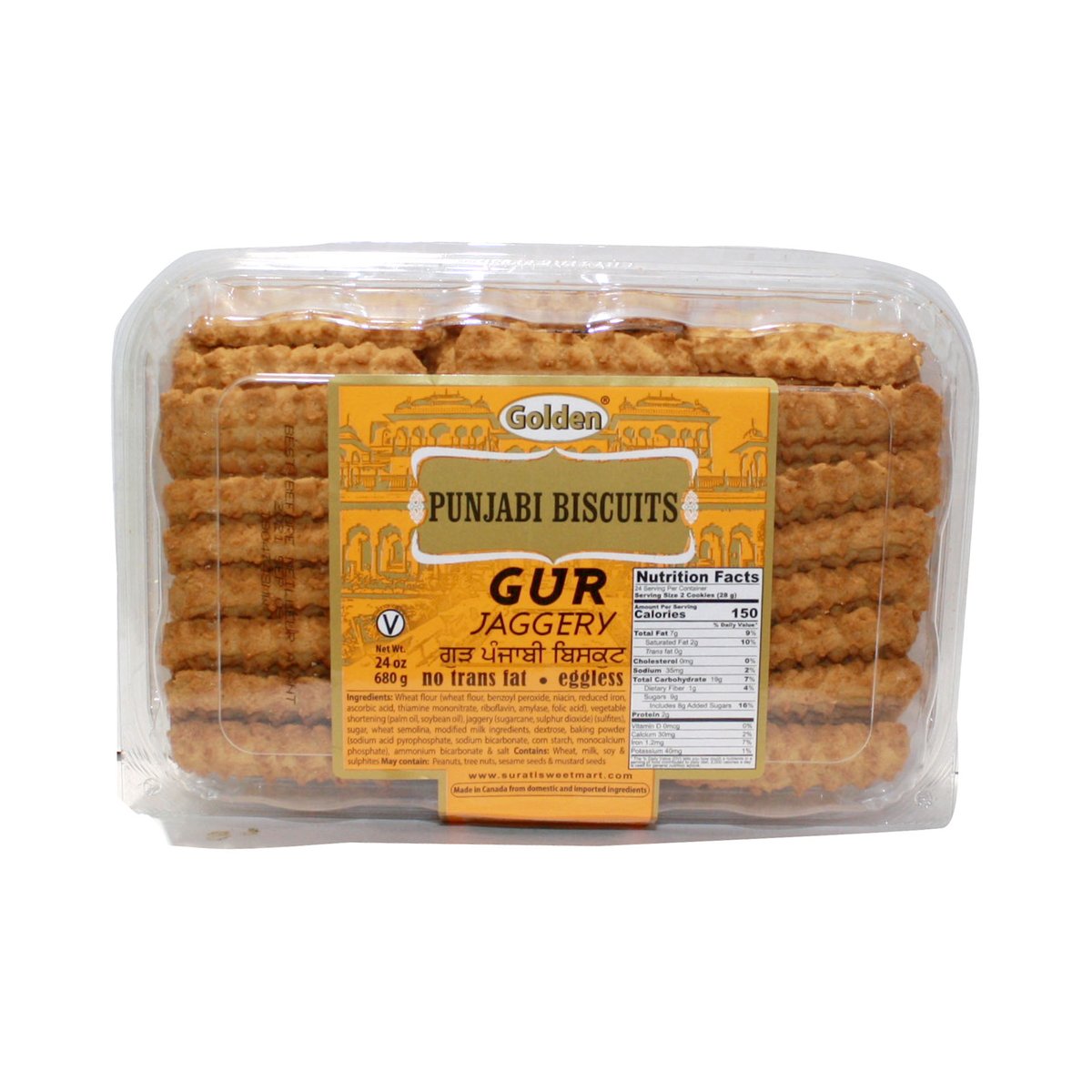 GOLDEN PUNJABI GINGER GUR 24OZ - Image 1