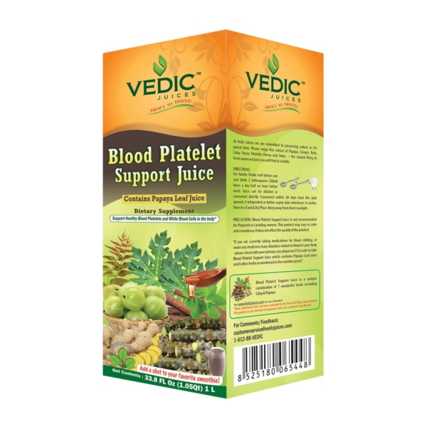 VEDIC BLOOD PL JUICE 1 LTR REG