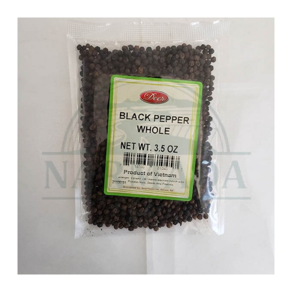 DEER BLACK PEPPER WHOLE 3.5OZ