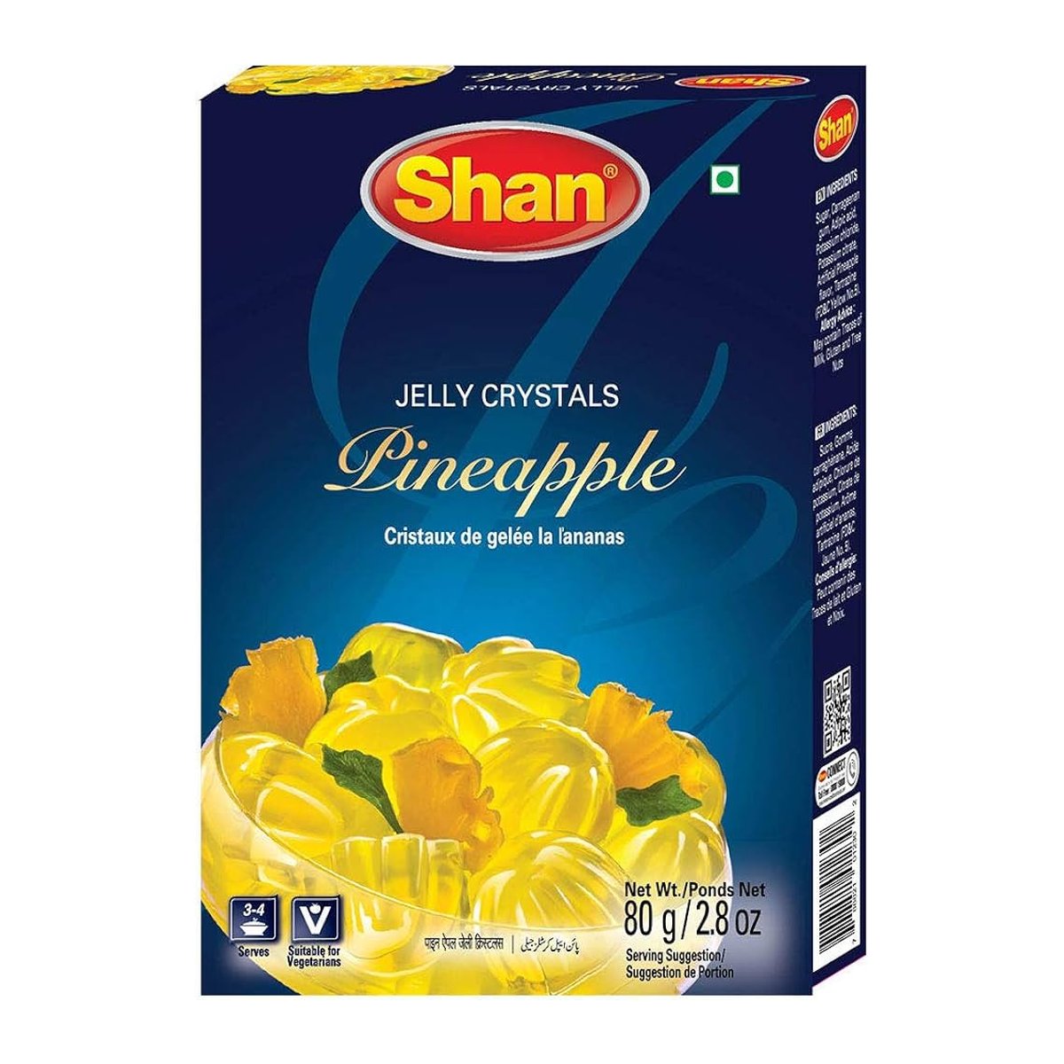 SHAN DELVE PINEAPPLE JELLY 80G - Image 1