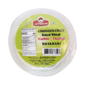 CORIANDER CHILLI KATHIAWADI BHAKHRI 7OZ