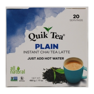 QUIK TEA PLAIN CHAI 17OZ