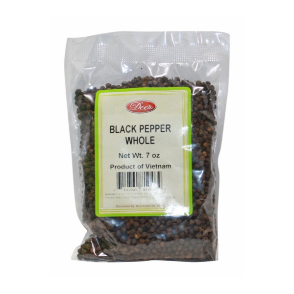 BLACK PEPPER WHOLE 7OZ DEER
