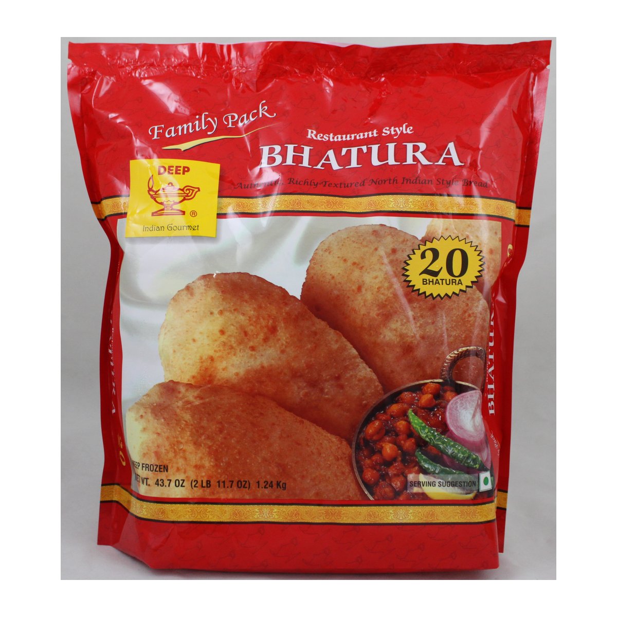 DEEP BHATURA FAMILY PACK 43.7OZ - Image 1